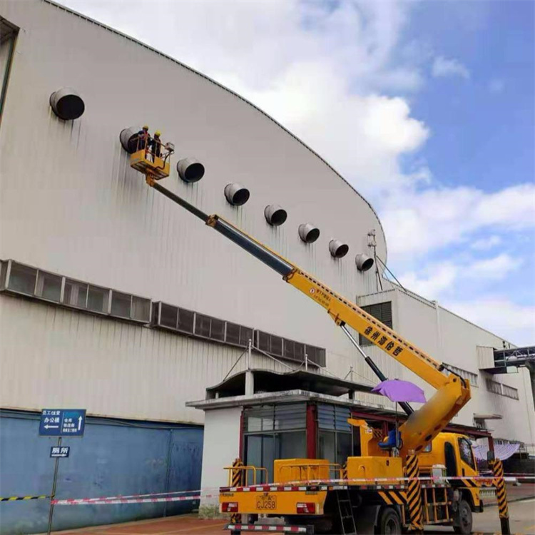 乌坡镇高空作业车出租服务：专业广告牌安装解决方案